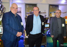 Rene Hendriks, Gerald Langeveld en Robert Elembajev van LH Packaging.